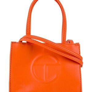 Telfar Vibrant Orange Mini Bag